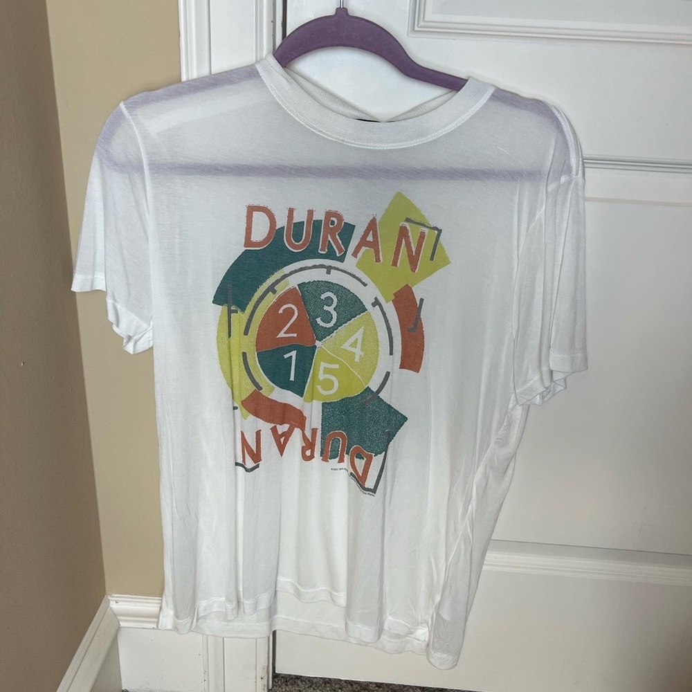 duran duran band tee